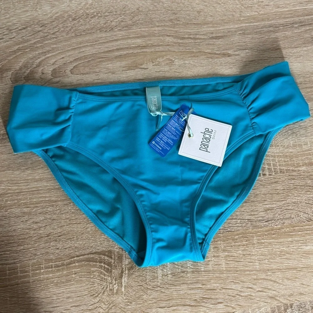 Panache Swim Women XL Anya Gather Pant Lagoon Bottoms